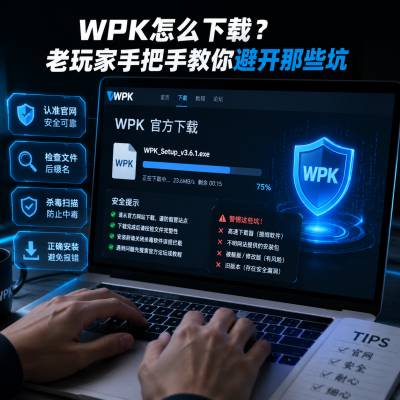 WPK怎么下载？老玩家手把手教你避开那些坑