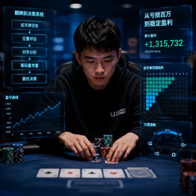 谭轩：从亏损百万到稳定盈利，他的翻牌前决策系统是如何炼成的？
